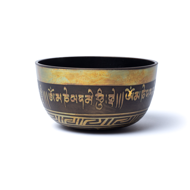 Tibetské zdobené misky vzor 1